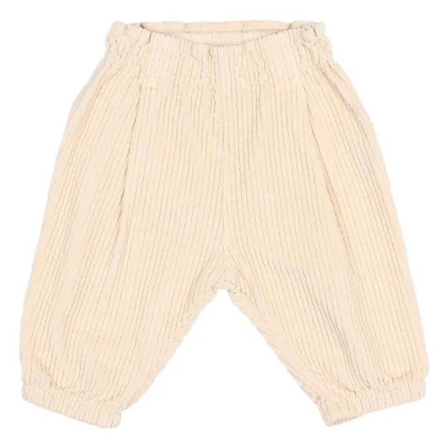 Pantalon Velours Côtelé | Beige