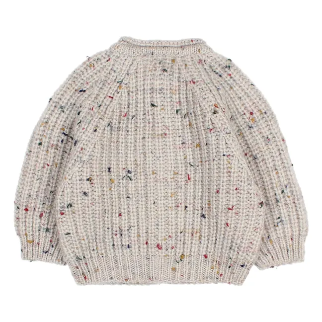 Cardigan Chiné Botonato Bébé | Gris