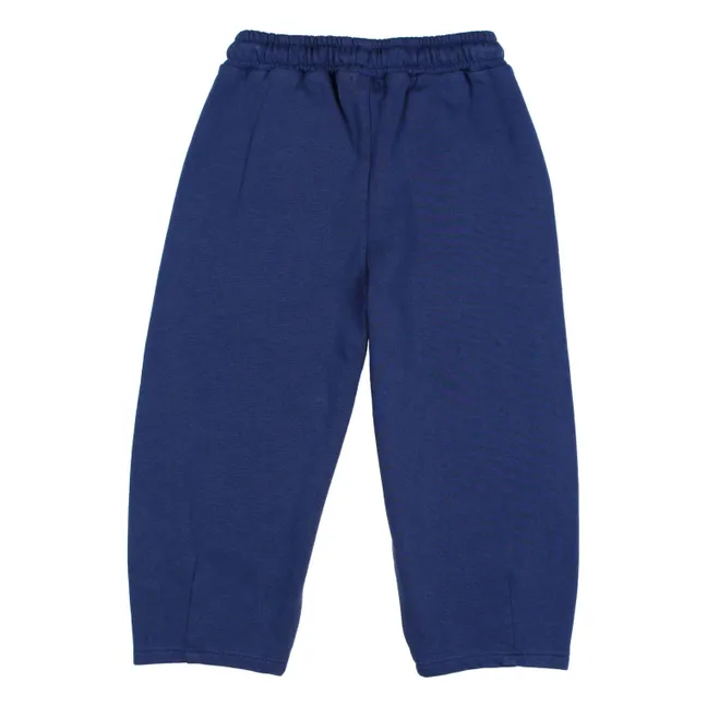 Jogger Cordon Coton bio | Bleu marine