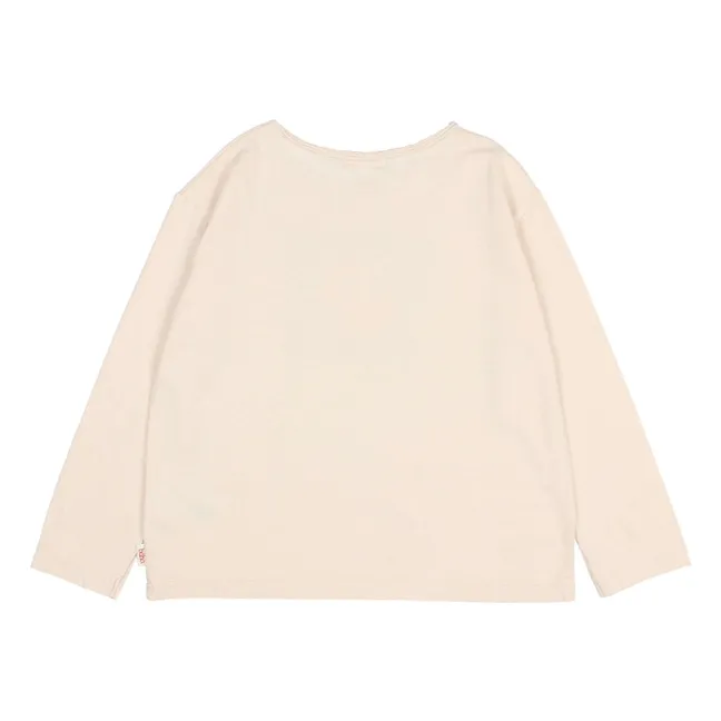 Play The Game T-shirt Organic cotton | Beige