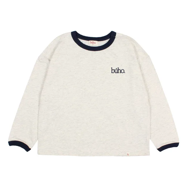 T-shirt Búho | Bleu marine