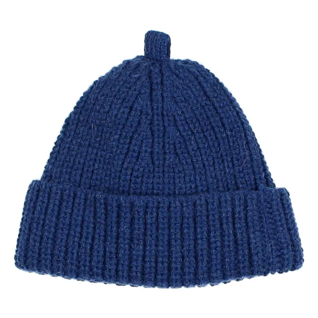 Soft Tricot hat | Navy blue