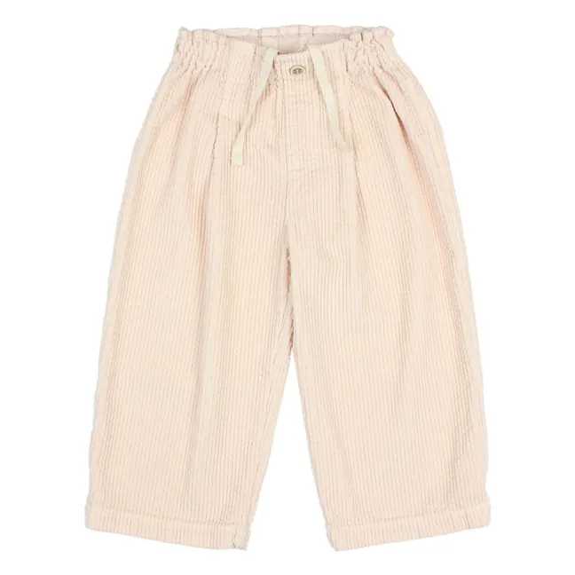 Girly Corduroy Pants | Pale Pink
