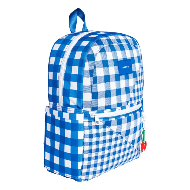Kan Travel Vichy Backpack | Blue