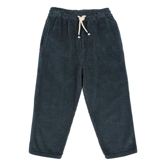 Cord Cord Pants | Dark Blue