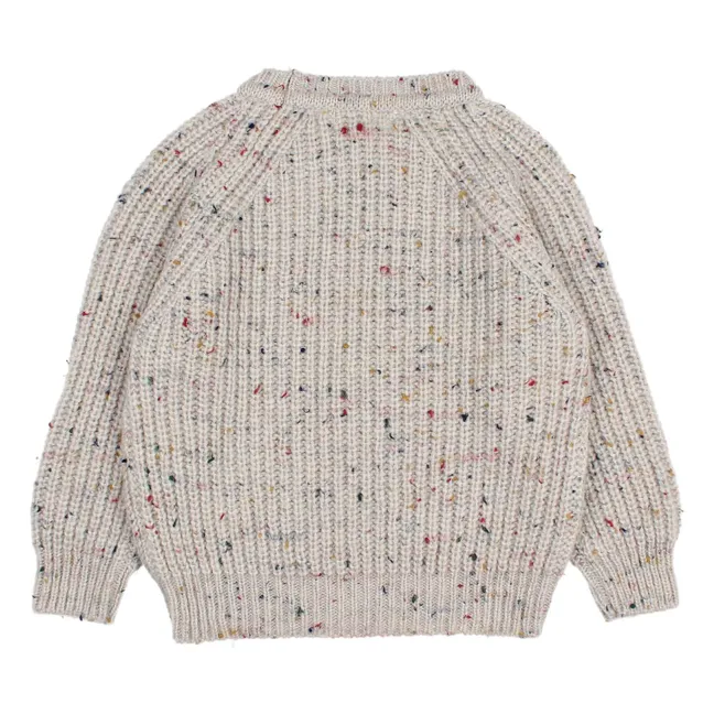 Botonato Chiné Sweater | Grey