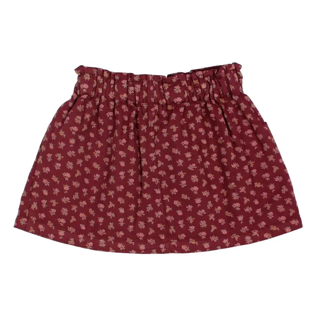 Jupe Cottage Fleurie | Bordeaux