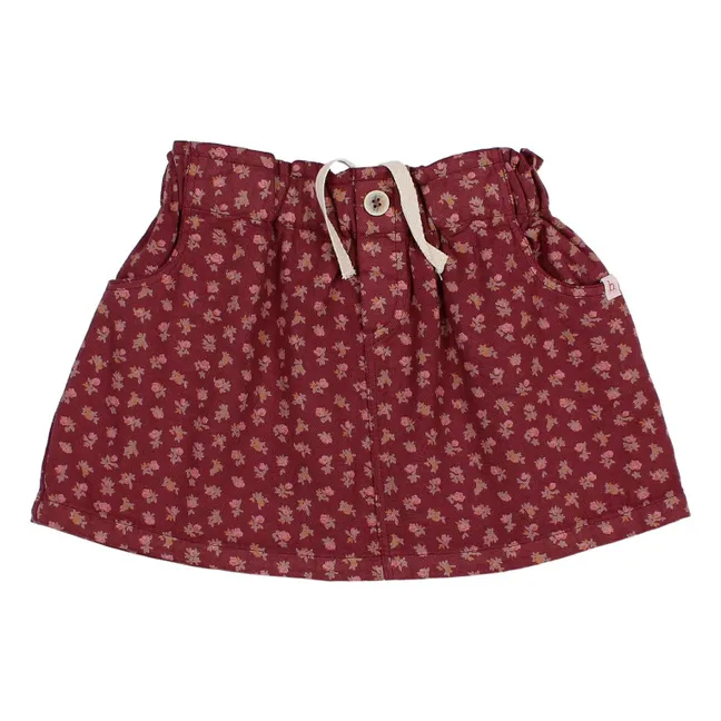 Jupe Cottage Fleurie | Bordeaux