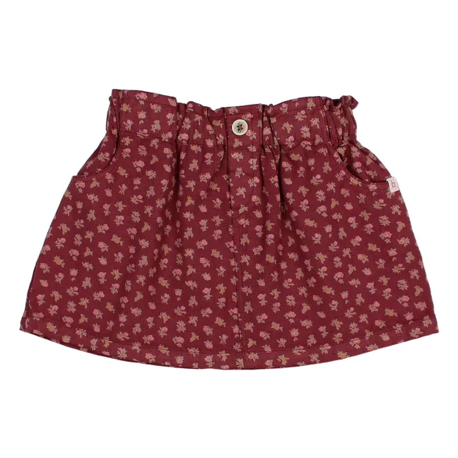 Jupe Cottage Fleurie | Bordeaux