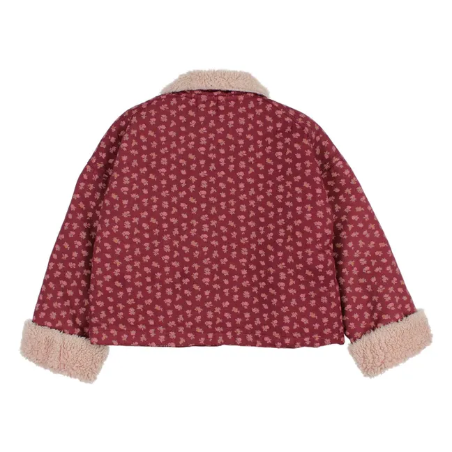 Cottage Fleuri Jacket | Burgundy