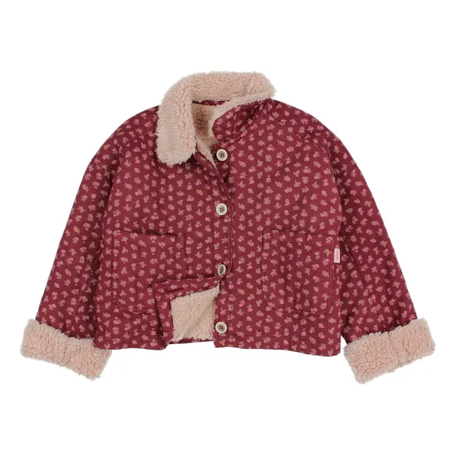 Blouson Cottage Fleuri | Bordeaux