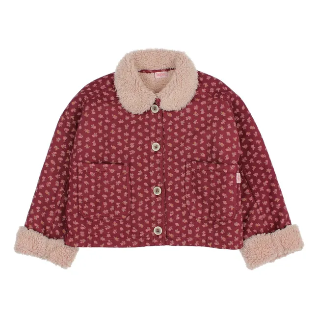 Cottage Fleuri Jacket | Burgundy