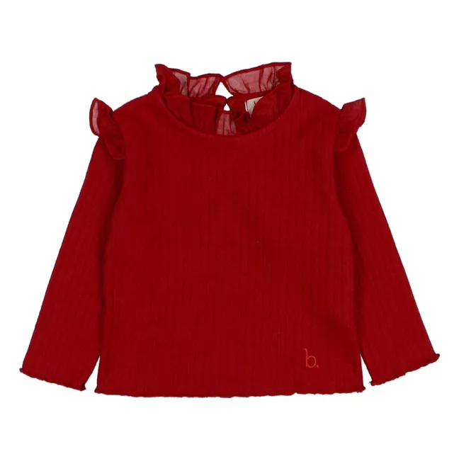 Flywheel T-shirt | Cherry red