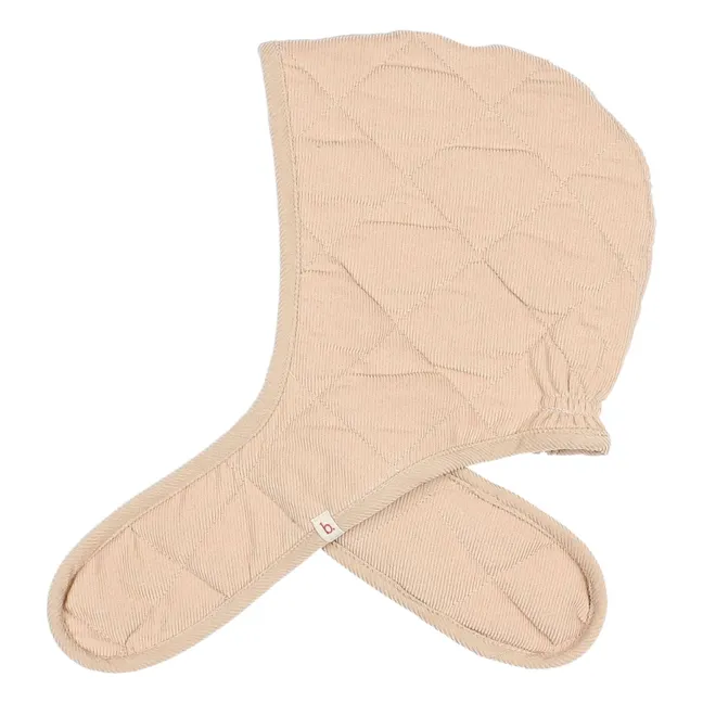 Quilted hat Velours Coton Bio | Sand