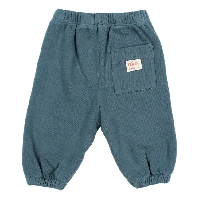 Jogger Cordon Bébé | Bleu horizon