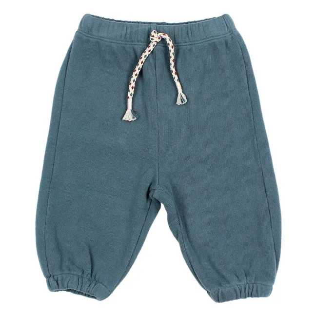 Jogger Cordon Bébé | Bleu horizon