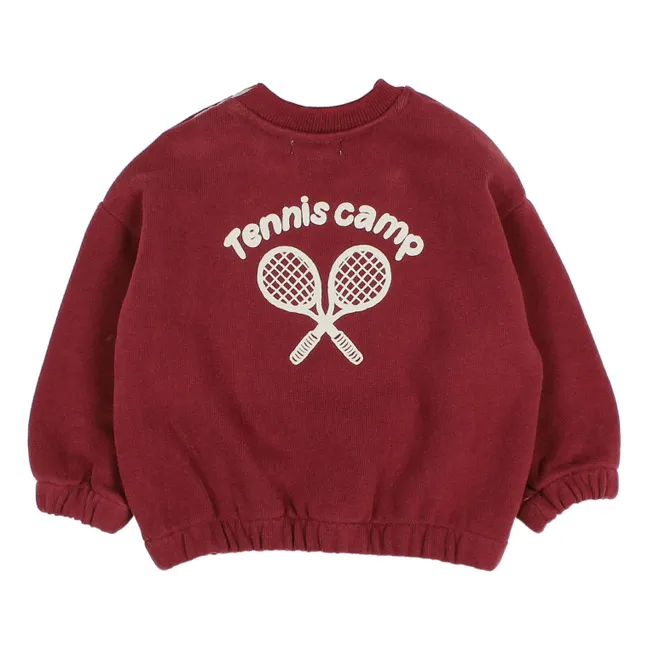 Sweat Tennis Camp Bébé | Burgundy