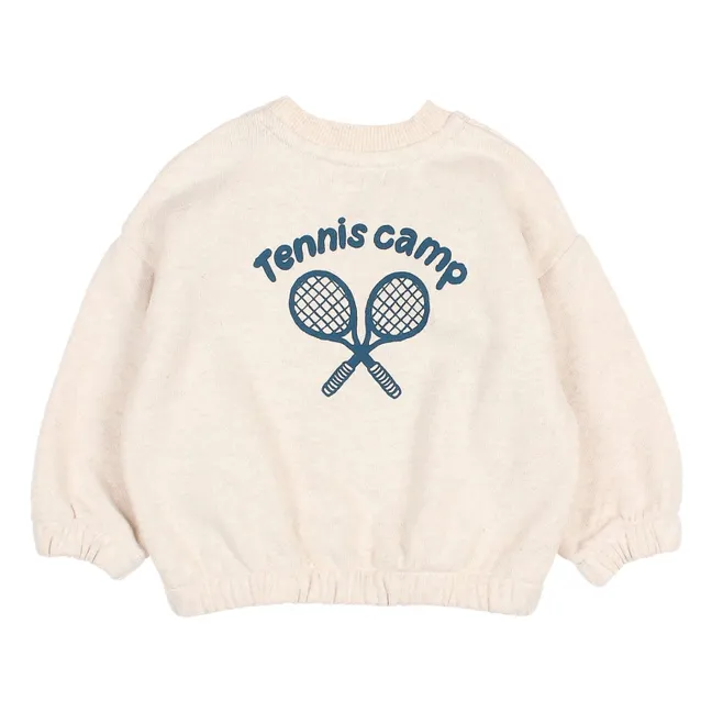 Sweat Tennis Camp Bébé | Ecru