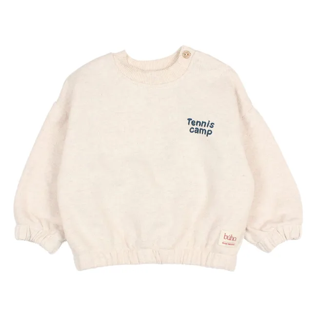 Sweat Tennis Camp Bébé | Ecru