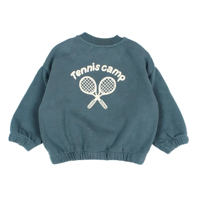 Sweat Tennis Camp Bébé | Bleu horizon