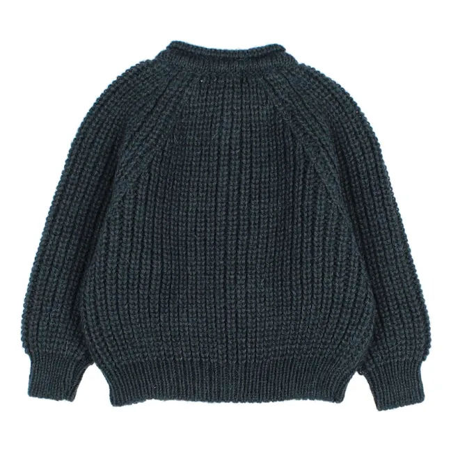 Cardigan Soft Tricot Bébé | Gris foncé