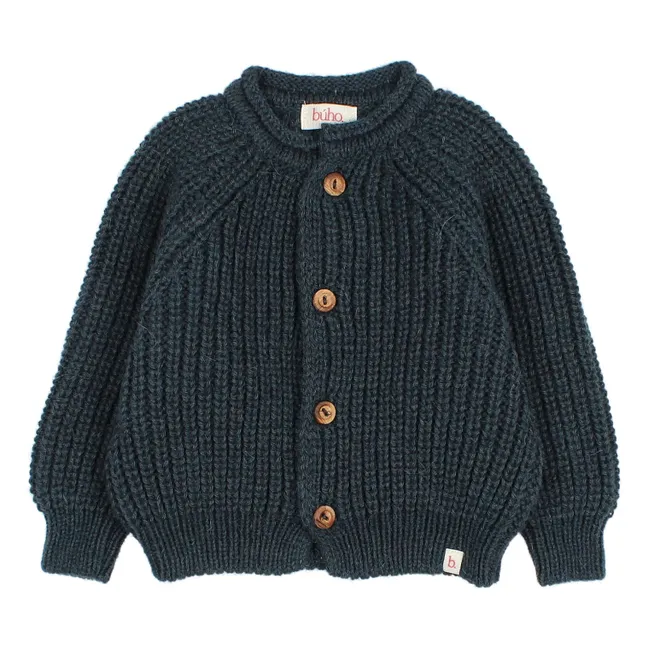 Cardigan Soft Tricot Bébé | Gris foncé