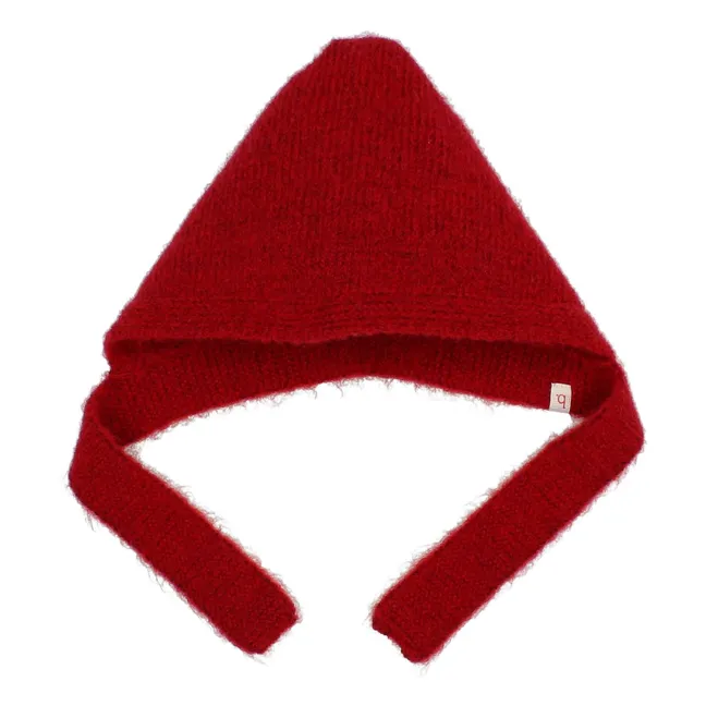 Girly hat | Cherry red