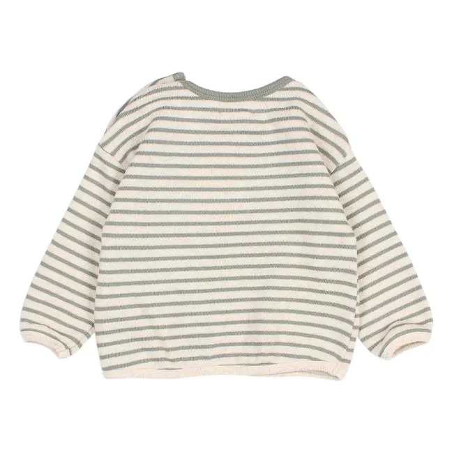 Pull Baleine Rayé | Eucalyptus