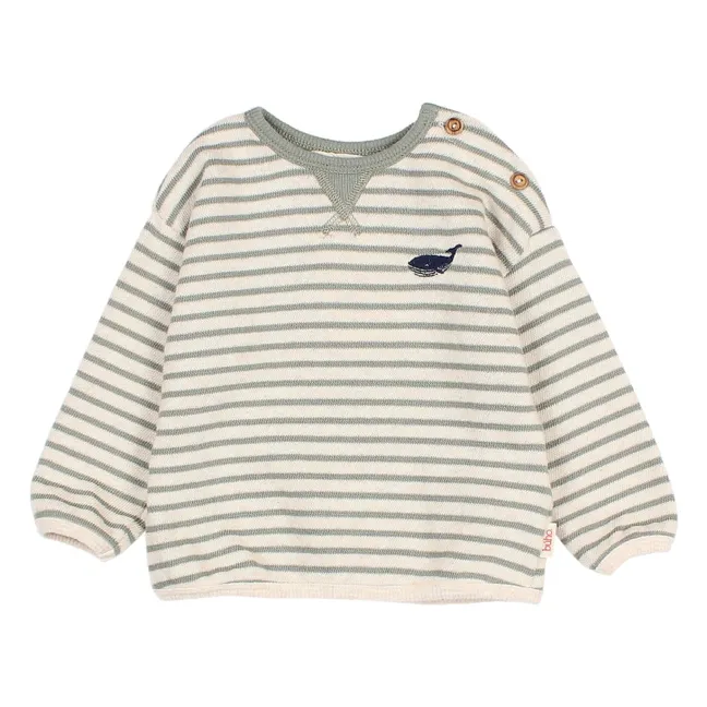 Pull Baleine Rayé | Eucalyptus