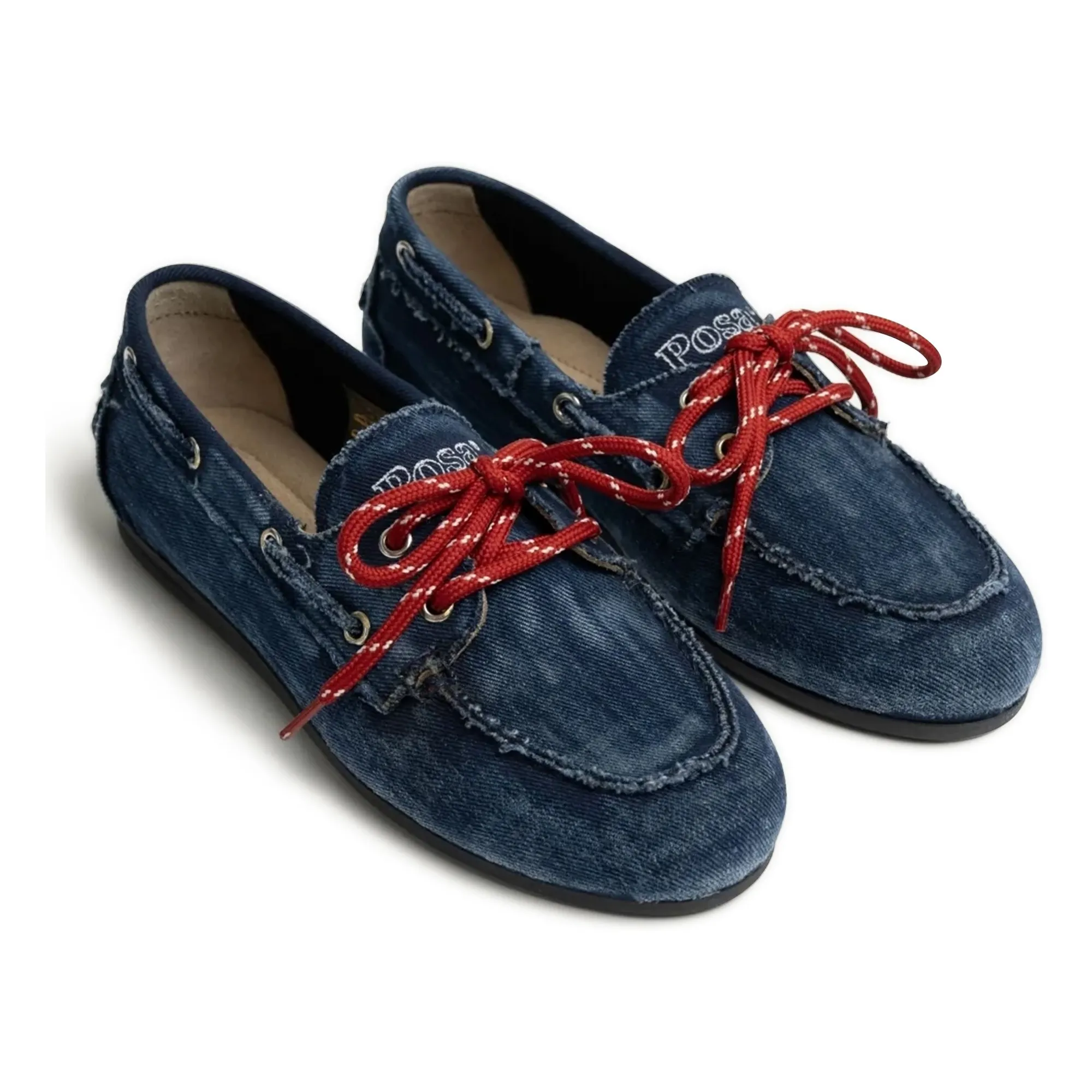 Chaussures Bateau Denim | Bleu marine- Image produit n°1