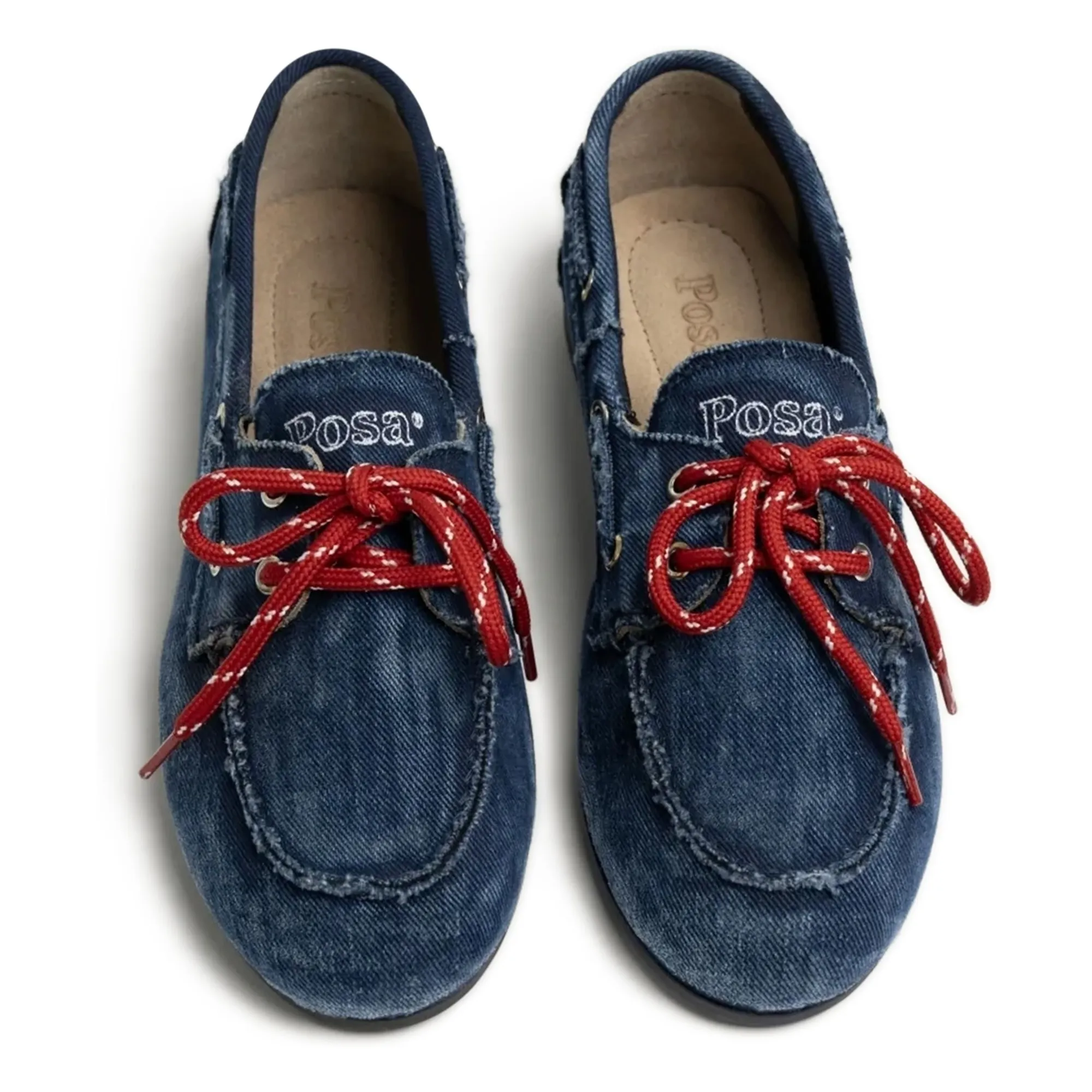 Chaussures Bateau Denim | Bleu marine- Image produit n°3