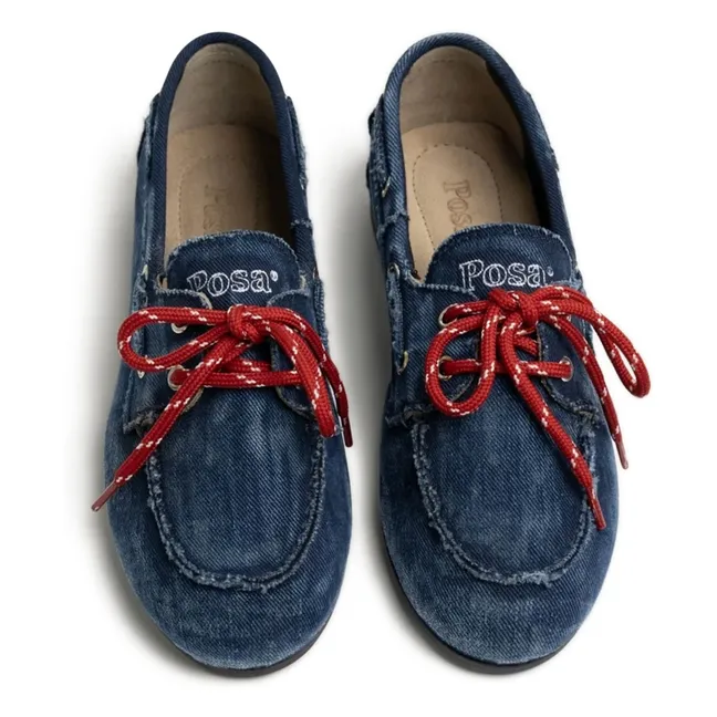 Chaussures Bateau Denim | Bleu marine