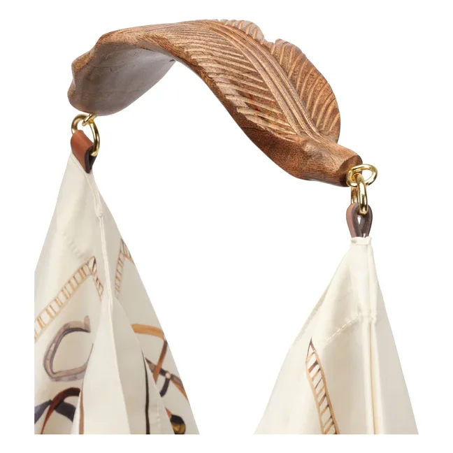 Sac Satin Scarf Medium | Ecru