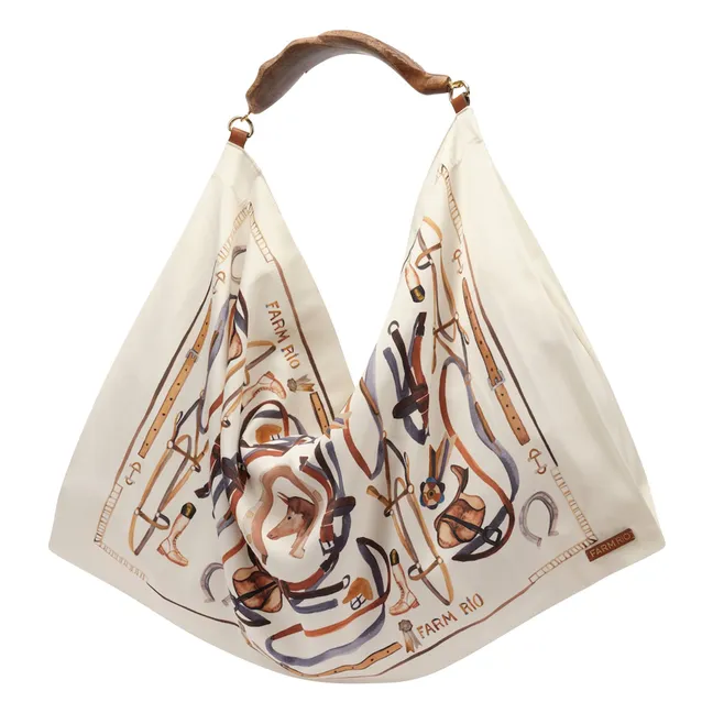 Sac Satin Scarf Medium | Ecru