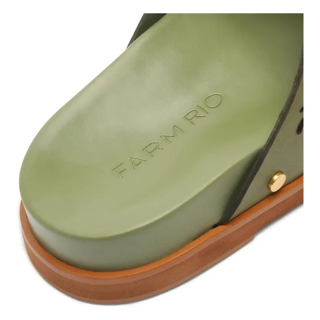 Mules Anatomic Cuir Ajouré