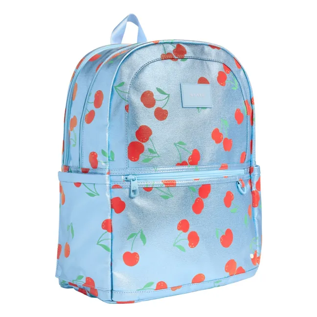 Kane Large Cherry Backpack | Light blue