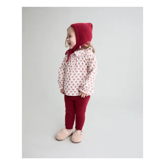 Girly hat | Cherry red