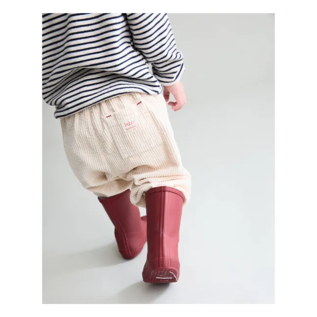 Pantalon Velours Côtelé | Beige
