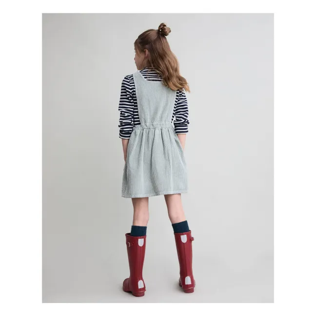 Striped turtleneck T-shirt | Navy blue