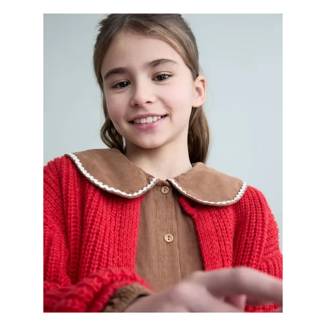Cardigan Soft Tricot | Rouge