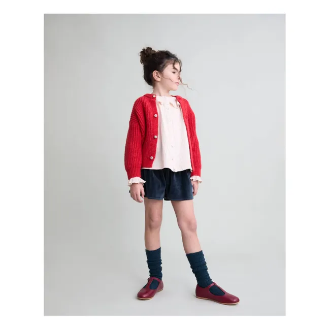 Blouse Plumeti Coton Bio | Rose pâle
