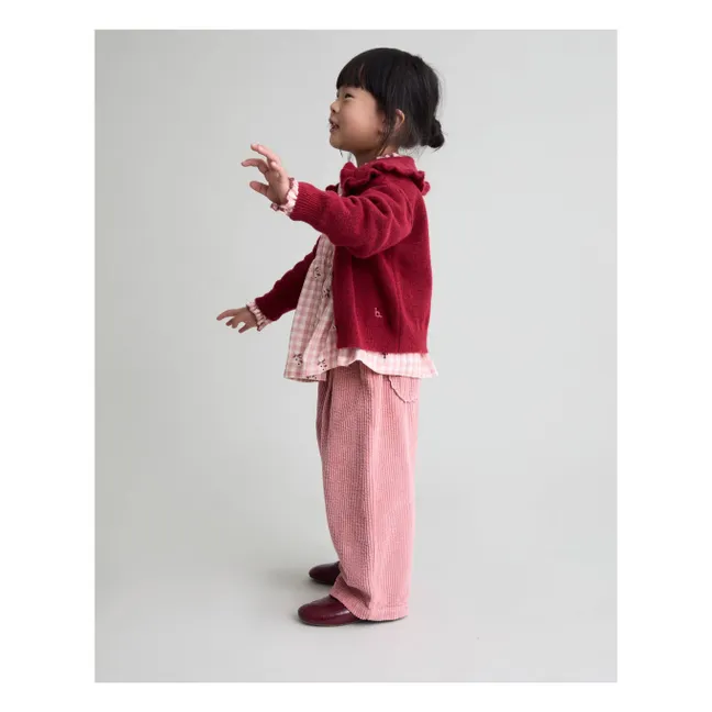 Girly Corduroy Pants | Pink