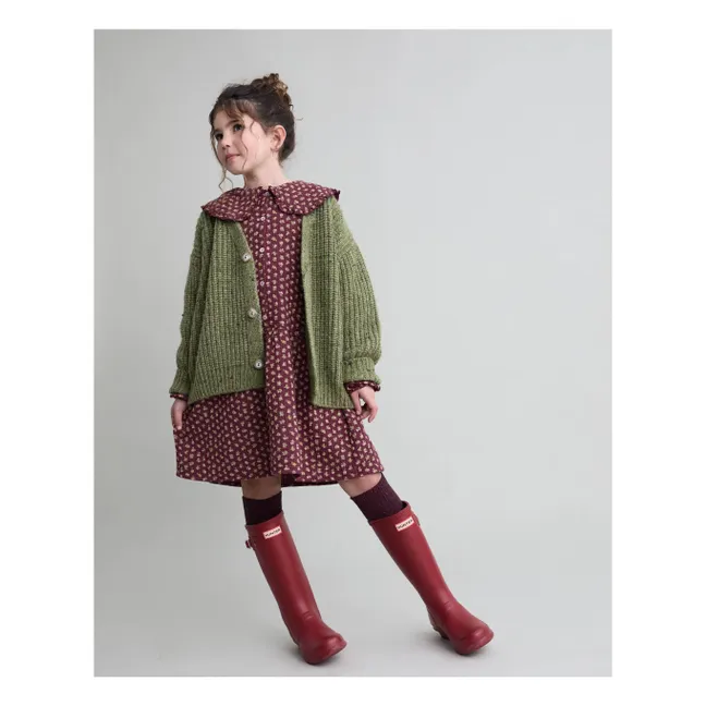 Cardigan Chiné Botonato | Vert
