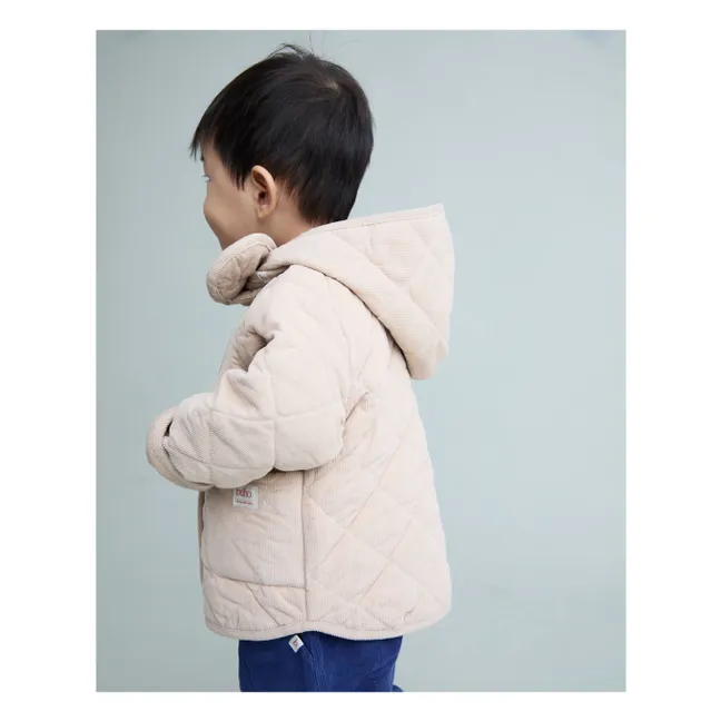 Quilted hat Velours Coton Bio | Sand