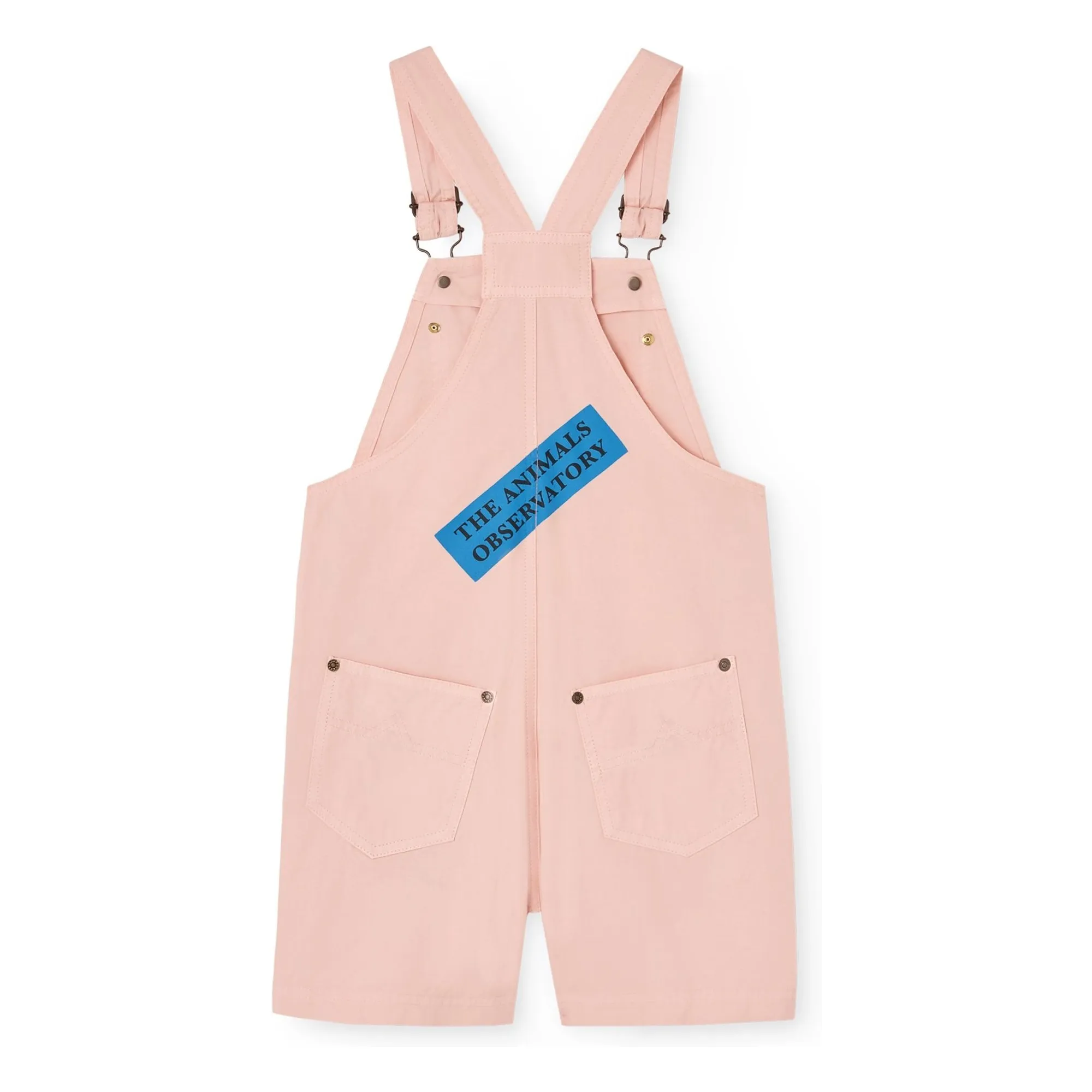 Salopette Courte Mule | Rose pâle- Image produit n°3