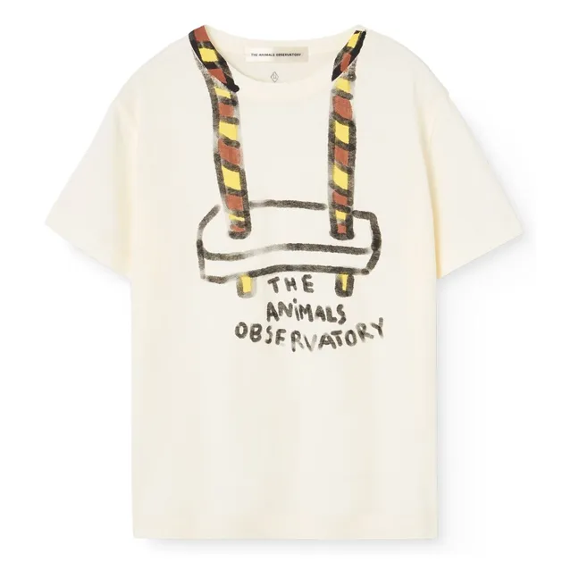 T-shirt Rooster Balançoire Coton Bio | Ecru