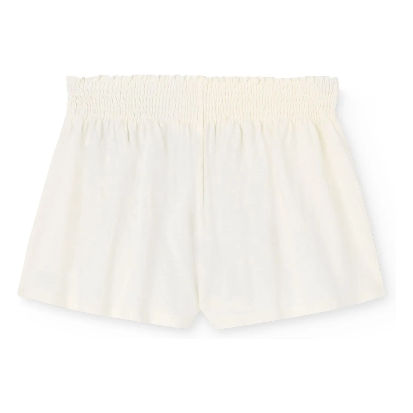 Short Ostrich Délavé Coton Bio | Ecru- Image produit n°3