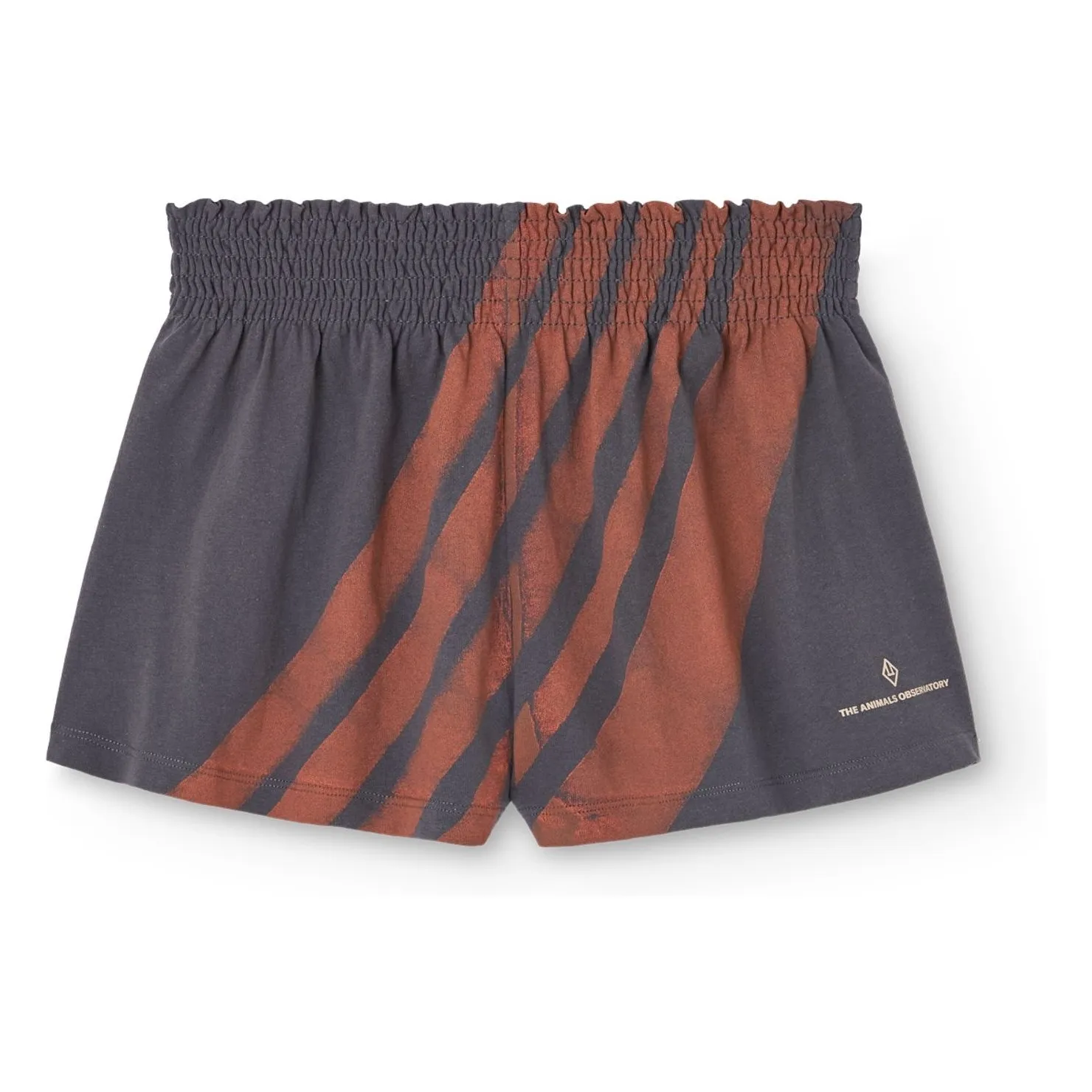 Short Ostrich Délavé Coton Bio | Gris anthracite- Image produit n°0
