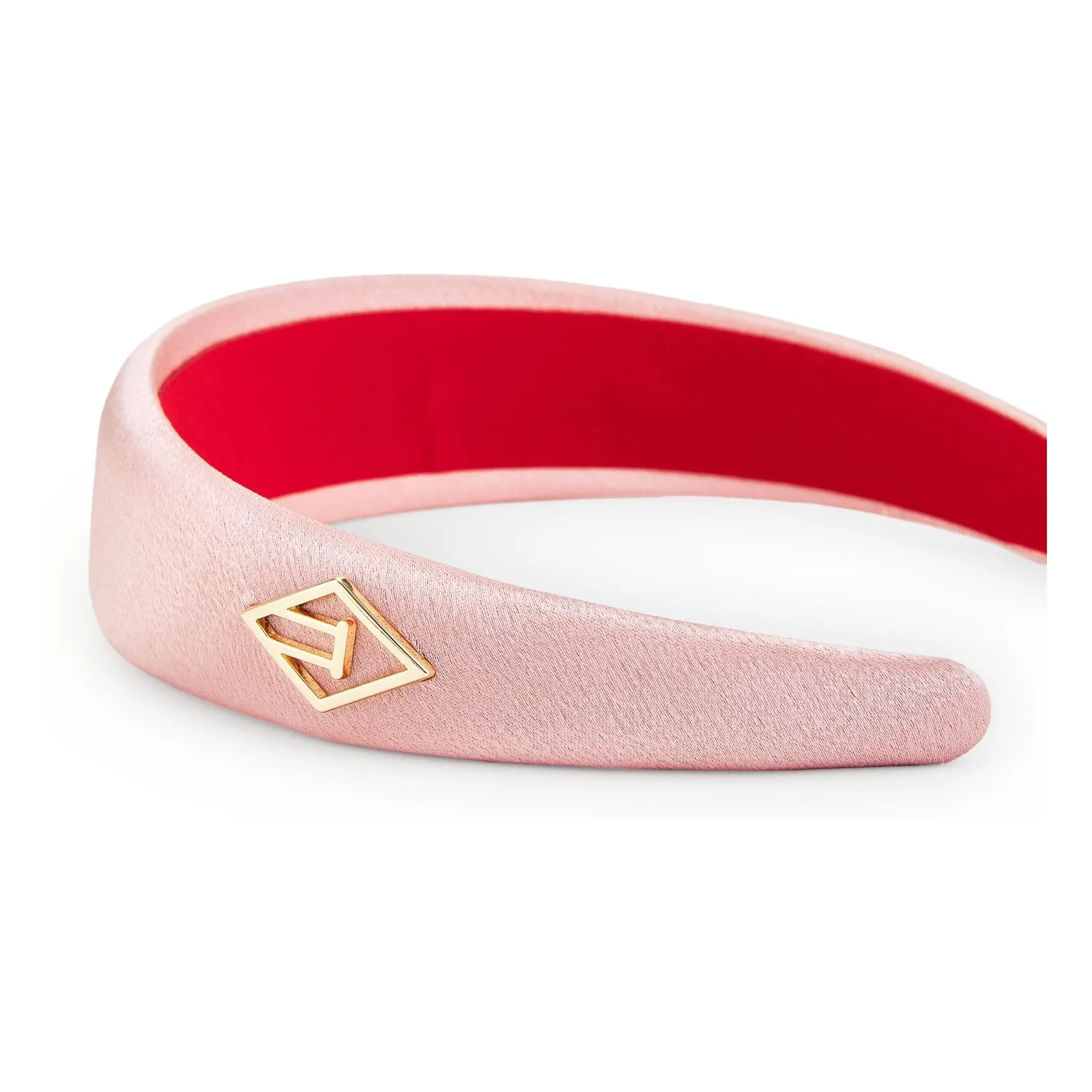 Serre Tête Satiné Pika | Rose pâle- Image produit n°2
