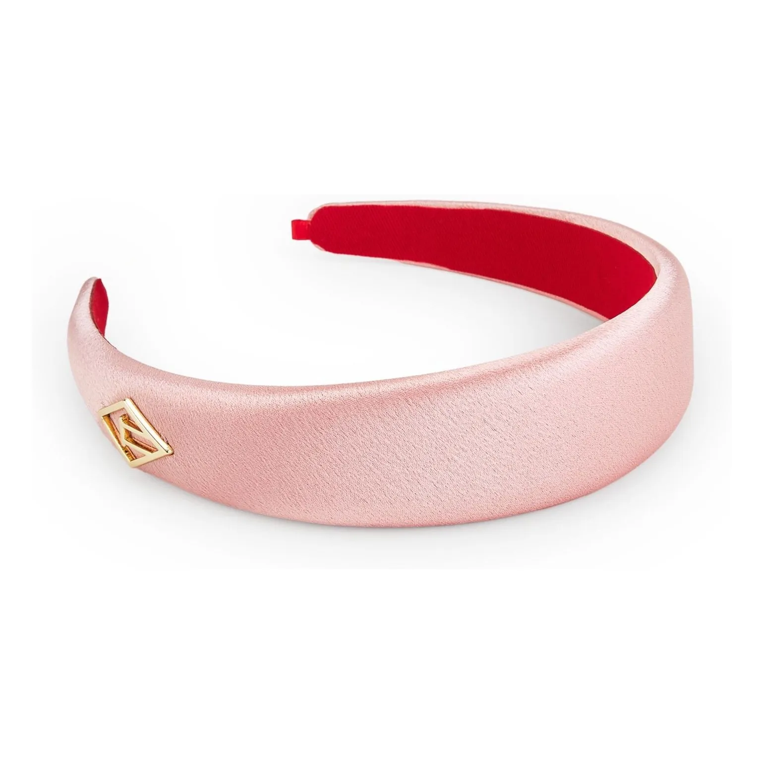 Serre Tête Satiné Pika | Rose pâle- Image produit n°0